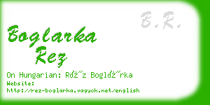boglarka rez business card